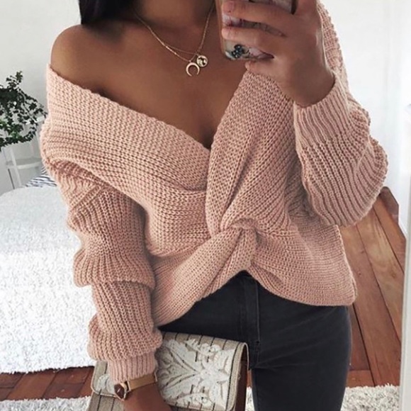Blanc + Rosé | Layla Knitted Sweater - Picture 2 of 2